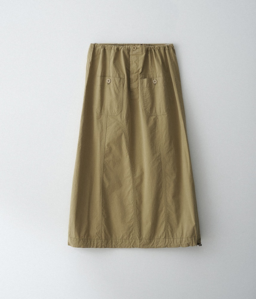 [JPN buying]  4th restock ! khakito 2 way balloon skirt / 1. beige