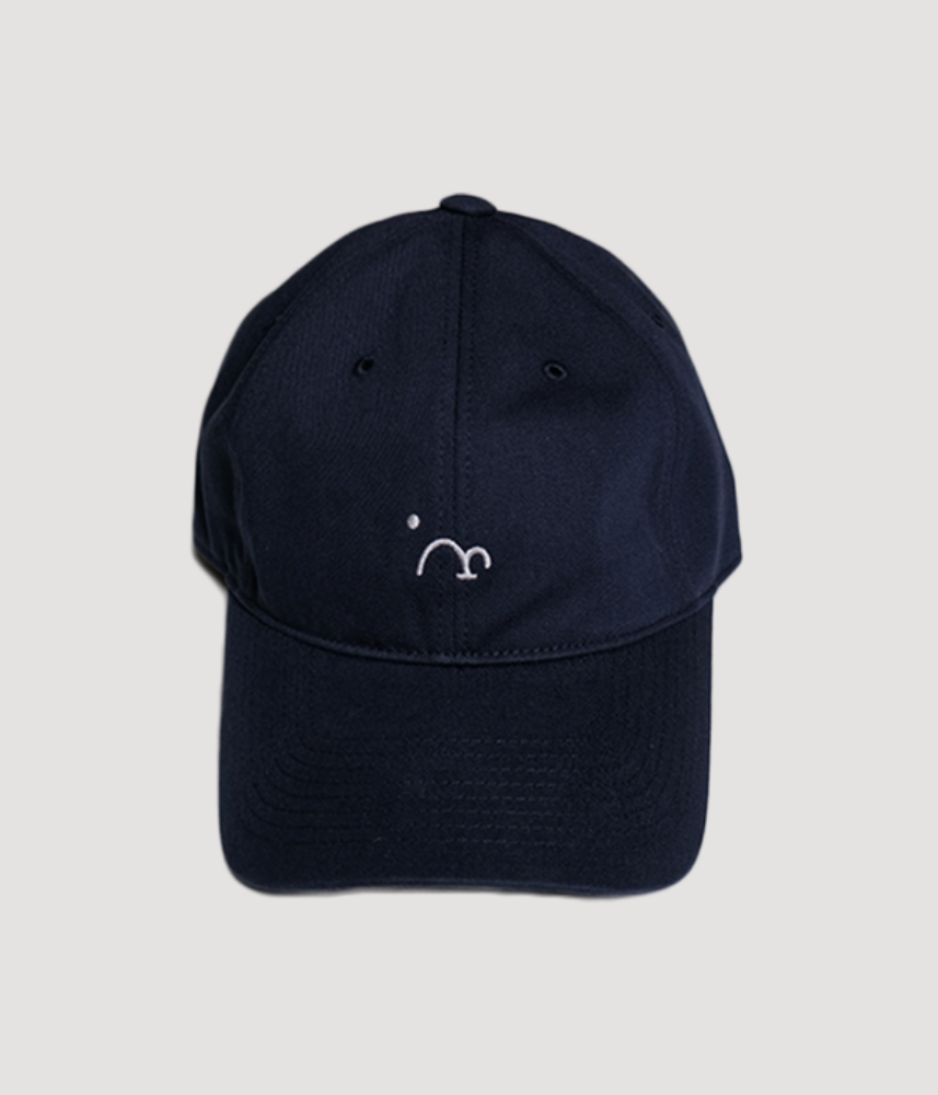 [MIGU PRODUCT]  4th restock ! simple logo ball cap / navy
